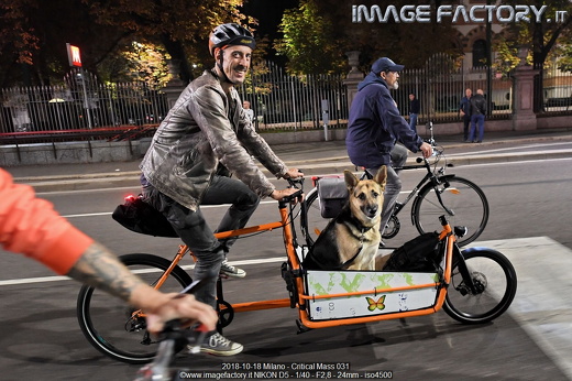 2018-10-18 Milano - Critical Mass 031